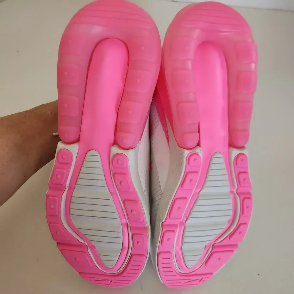 Nike Air Max 270 - Women's (Summit White/Pink Spell/Summit White) Size 6